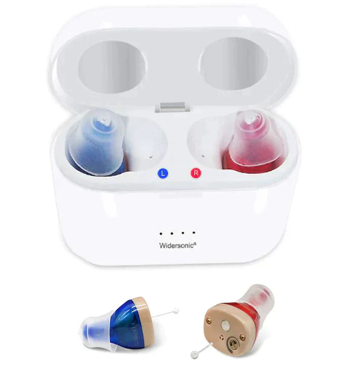 Luxevil In-Ear Hearing Aids – Rechargeable and Invisible