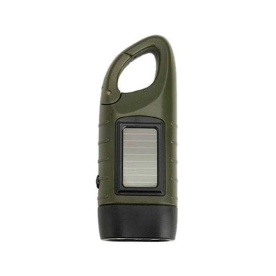 Solight Crank Solar Flashlight – Rechargeable LED Emergency Lighting