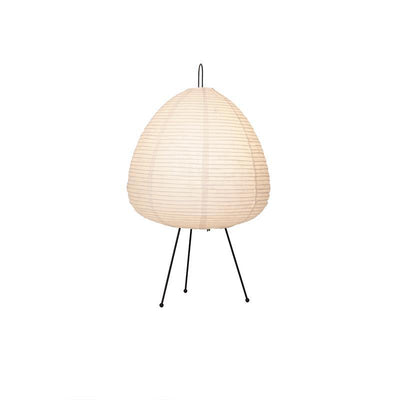 Akari Table Lamp – Japan-Inspired Design with Mulberry Paper and Metal