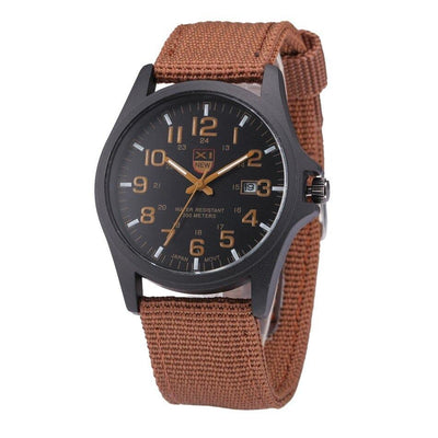 Montre Tactique Homme IronForce – Résistante, Étanche 50M, Style Militaire
