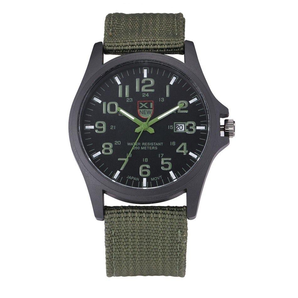 Montre Tactique Homme IronForce – Résistante, Étanche 50M, Style Militaire