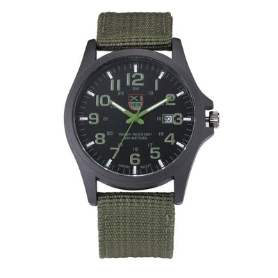 Montre Tactique Homme IronForce – Résistante, Étanche 50M, Style Militaire
