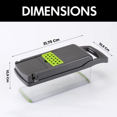 Homy Class Kitchen Mandoline – 7 Precise Vegetable Cutting Functions