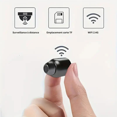Wireless Mini Spy Camera – Remote Control and HD Recording