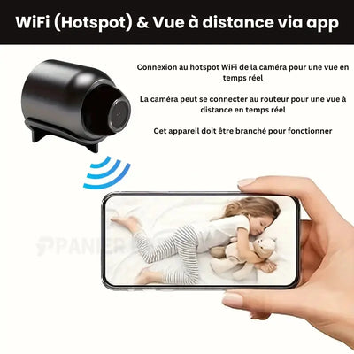 Wireless Mini Spy Camera – Remote Control and HD Recording