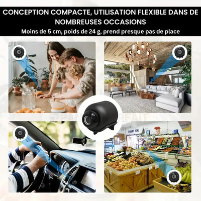 Wireless Mini Spy Camera – Remote Control and HD Recording