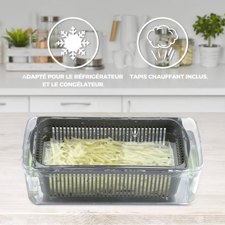 Homy Class Kitchen Mandoline – 7 Precise Vegetable Cutting Functions