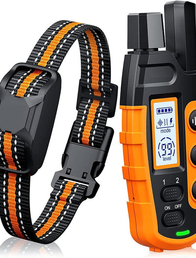 PawElite Collier de Dressage pour Chien – 1000m, Étanche et Rechargeable