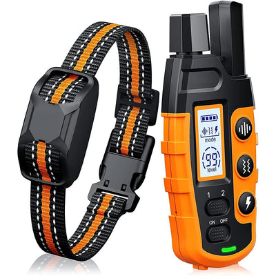 PawElite Collier de Dressage pour Chien – 1000m, Étanche et Rechargeable