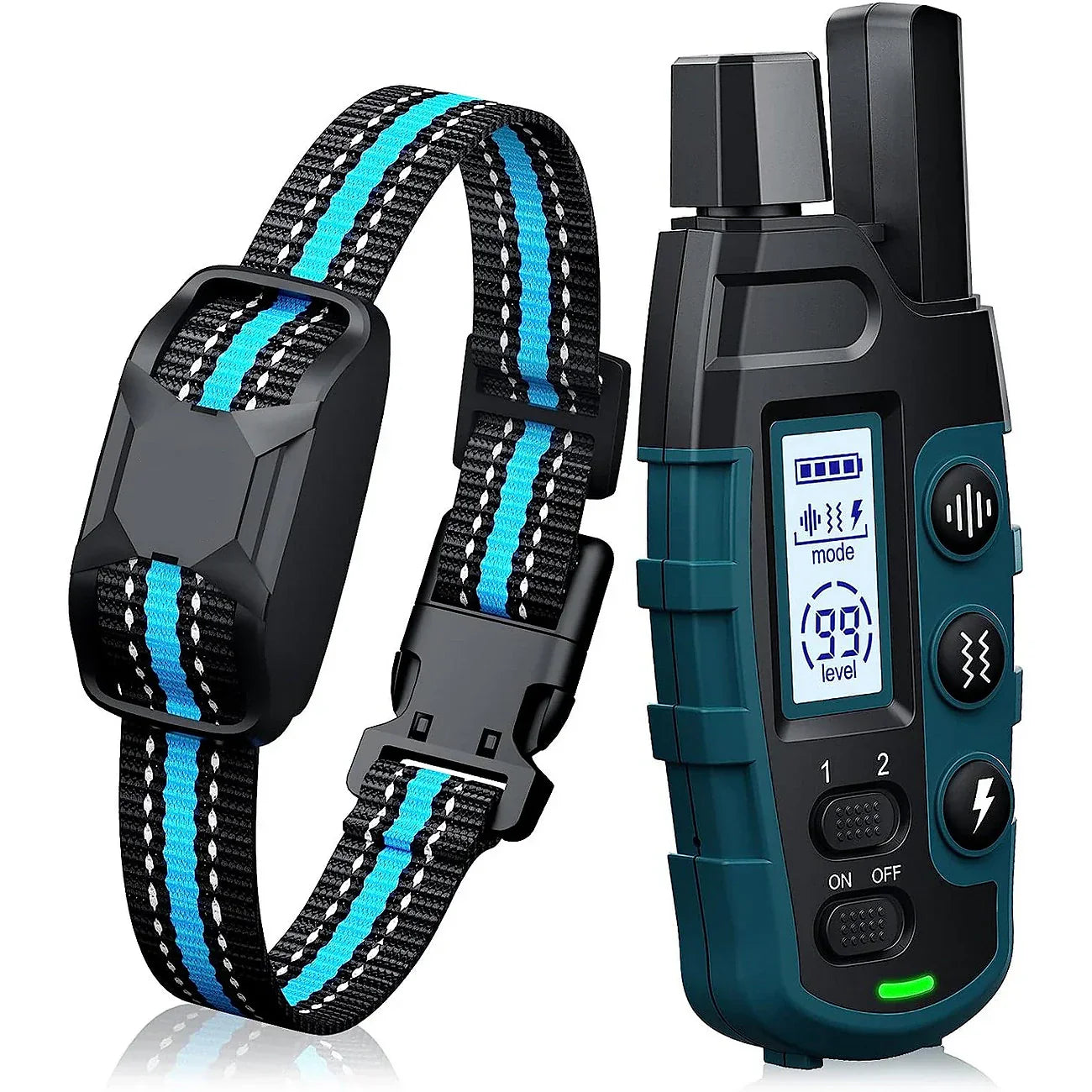 PawElite Collier de Dressage pour Chien – 1000m, Étanche et Rechargeable