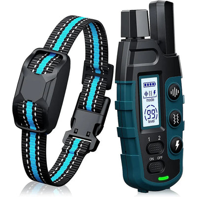 PawElite Collier de Dressage pour Chien – 1000m, Étanche et Rechargeable