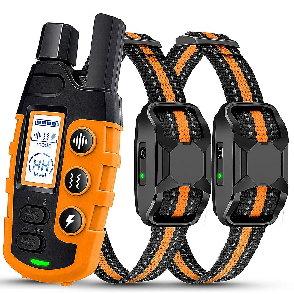 PawElite Collier de Dressage pour Chien – 1000m, Étanche et Rechargeable