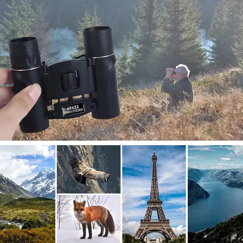 Jumelles HD VistaForce 40x22 – Vision à Longue Distance pour Randonnée, Observation et Sports