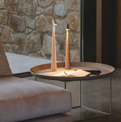 LumièreNordik Wireless LED Lamp – Dimmable Touch Lighting