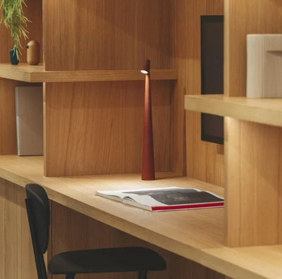 LumièreNordik Wireless LED Lamp – Dimmable Touch Lighting