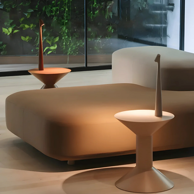 Nordlicht LED Desk Lamp – 3 Intensities, Wireless Scandinavian Design