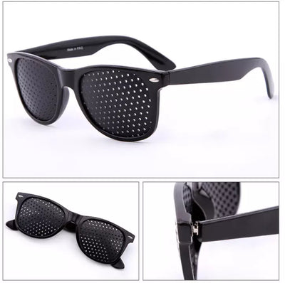 VisionEase Pinhole Glasses – Natural Vision Improvement and Reduction of Eye Strain (Set of 2)