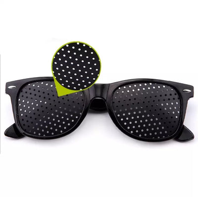 VisionEase Pinhole Glasses – Natural Vision Improvement and Reduction of Eye Strain (Set of 2)