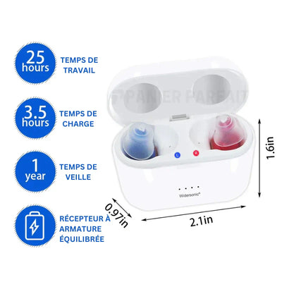 Luxevil In-Ear Hearing Aids – Rechargeable and Invisible