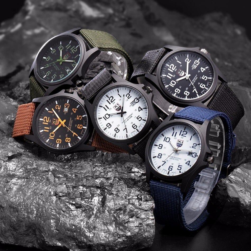 Montre Tactique Homme IronForce – Résistante, Étanche 50M, Style Militaire