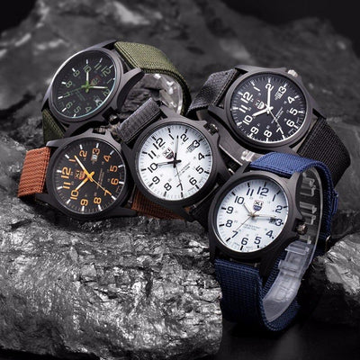 Montre Tactique Homme IronForce – Résistante, Étanche 50M, Style Militaire