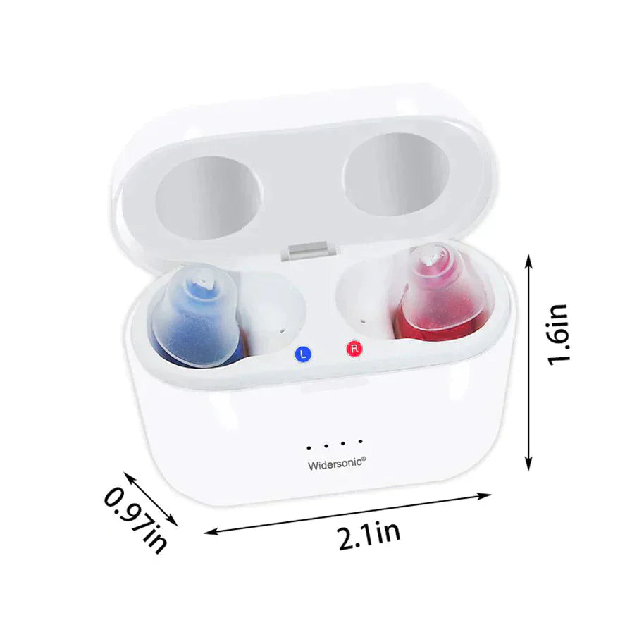 Luxevil In-Ear Hearing Aids – Rechargeable and Invisible