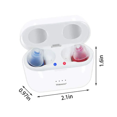Luxevil In-Ear Hearing Aids – Rechargeable and Invisible