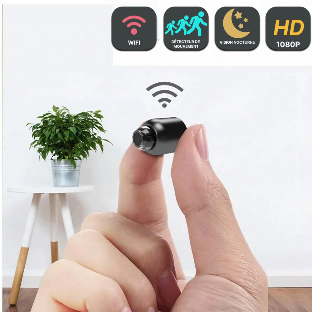 Wireless Mini Spy Camera – Remote Control and HD Recording