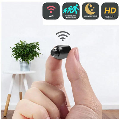 Wireless Mini Spy Camera – Remote Control and HD Recording