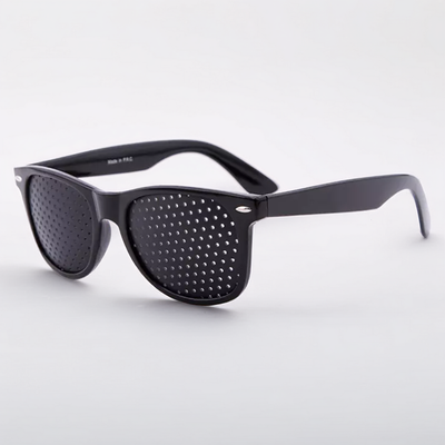 VisionEase Pinhole Glasses – Natural Vision Improvement and Reduction of Eye Strain (Set of 2)